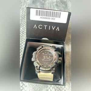 ACTIVA X Invicta Digital Watch- 56mm beige